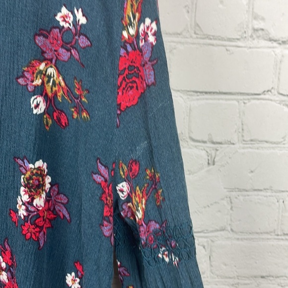 FREE PEOPLE Electric Orchard Swing Tunic Mini Dress size M - Picture 9 of 9